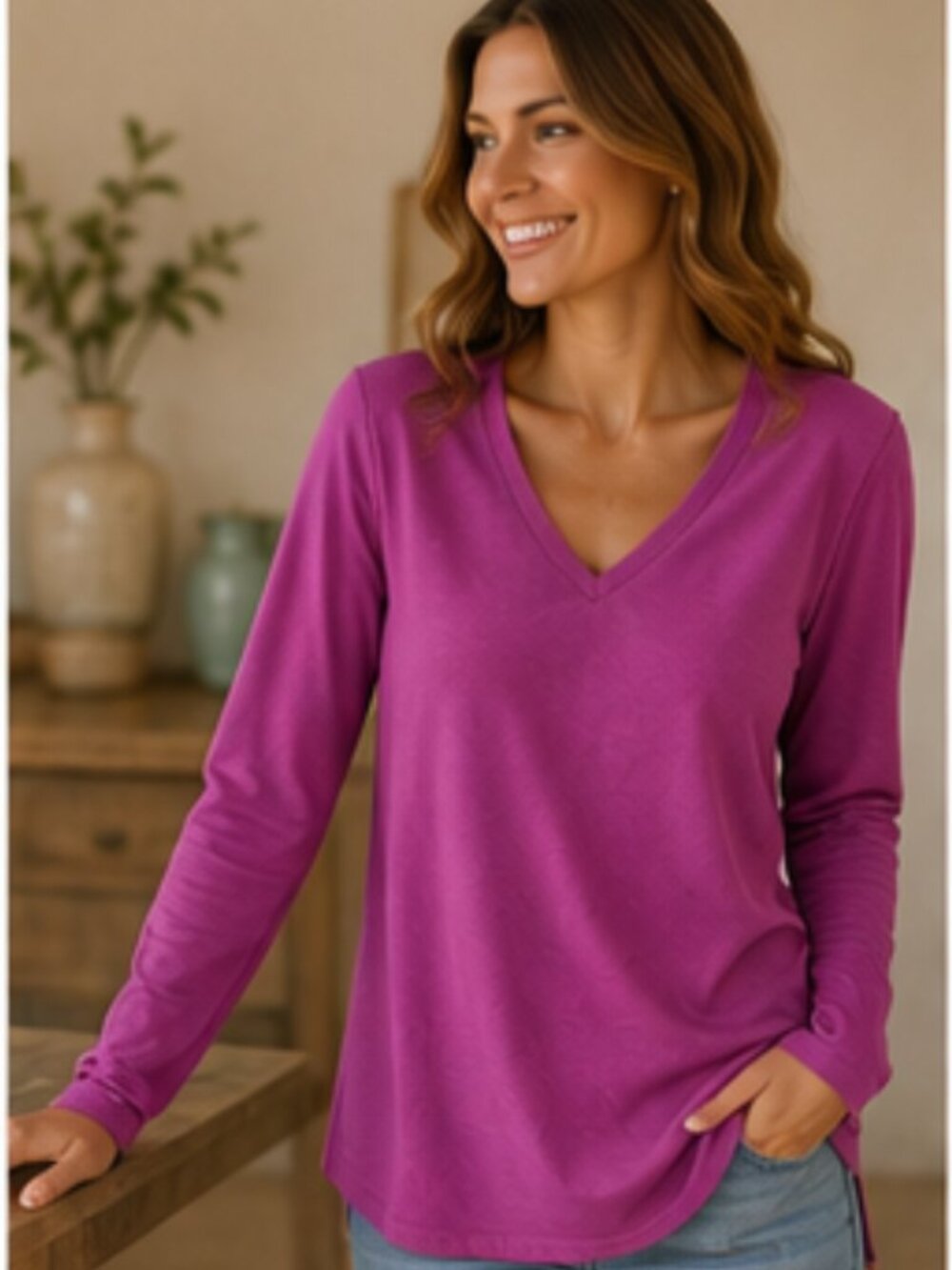 Boden v-neck size US 12